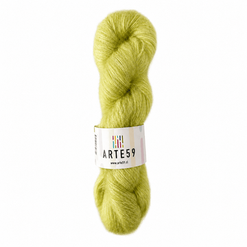 El Madejero Kid Mohair con seda Kid mohair Oliva Humo 954
