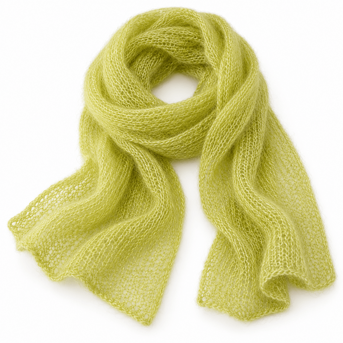 El Madejero Kid Mohair con seda Kid mohair Oliva Humo 954