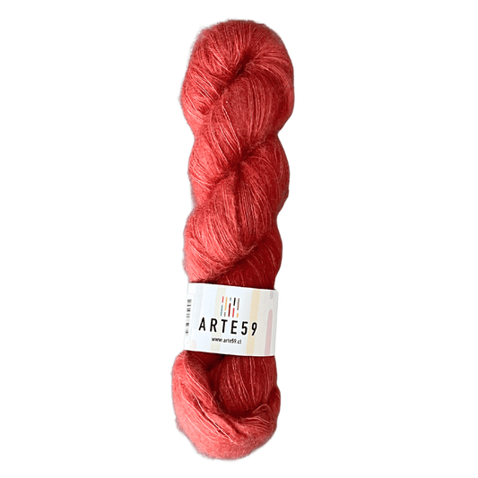 El Madejero Kid Mohair con seda Kid mohair rojo teja 788
