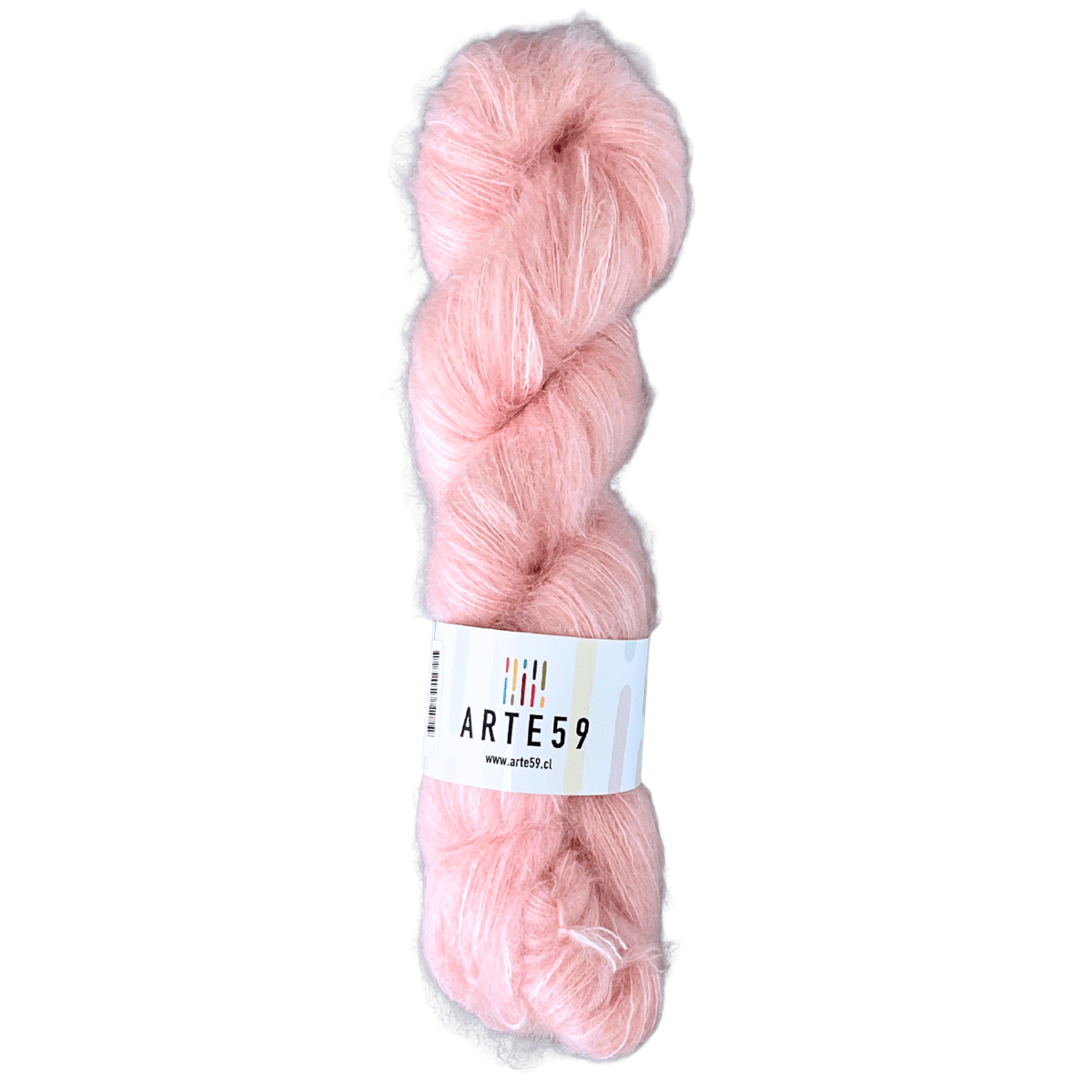 El Madejero Kid Mohair con seda Kid mohair rosado claro 761