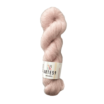 El Madejero Kid Mohair con seda Kid mohair Rosado nieve  932