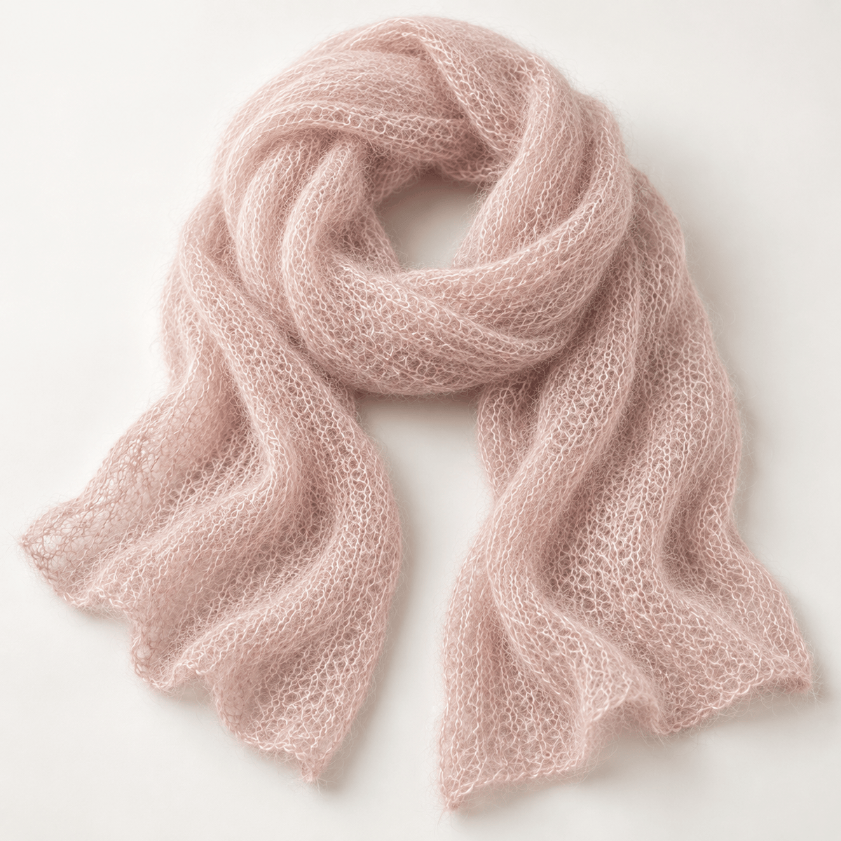 El Madejero Kid Mohair con seda Kid mohair Rosado nieve 932