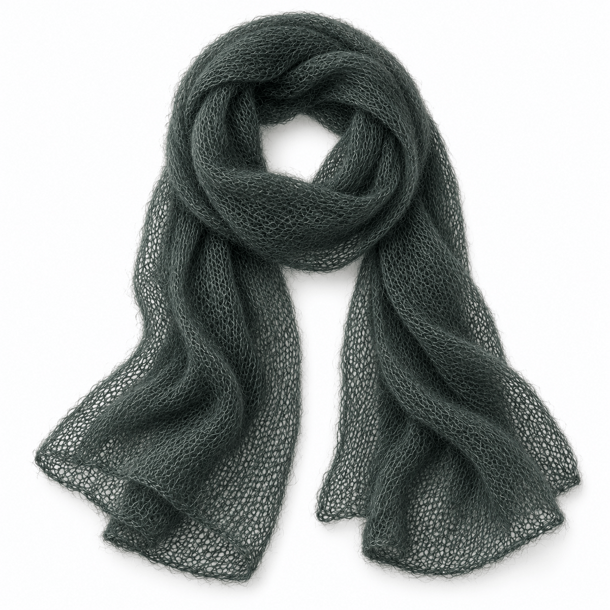 El Madejero Kid Mohair con seda Kid mohair verde azuloso 923
