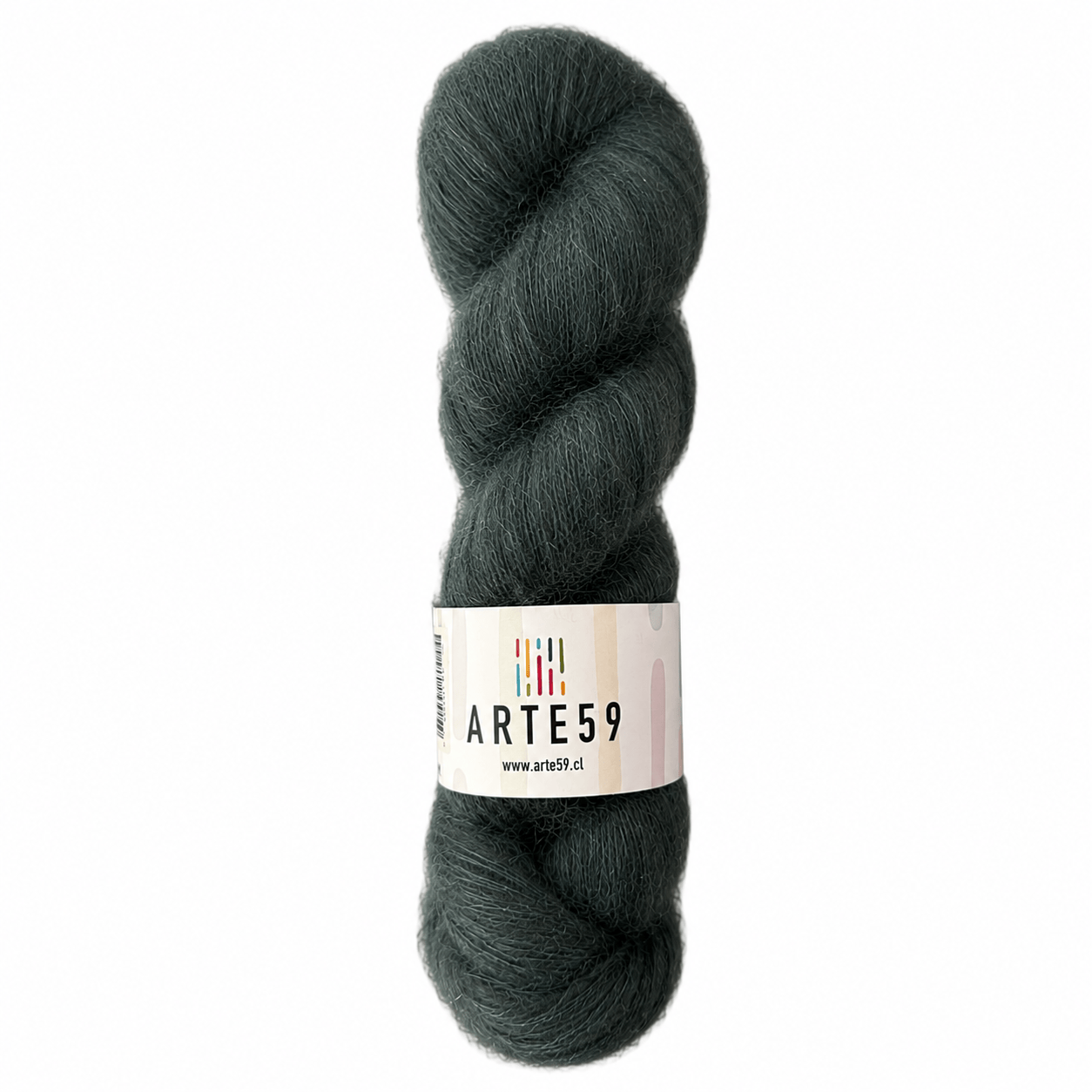 El Madejero Kid Mohair con seda Kid mohair verde azuloso 923