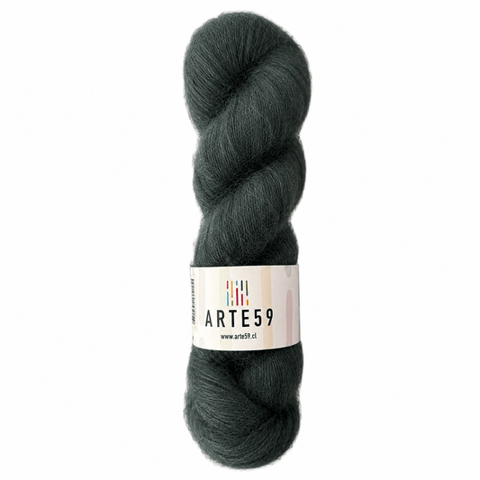 El Madejero Kid Mohair con seda Kid mohair verde azuloso 923