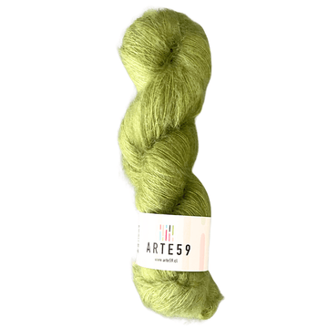El Madejero Kid Mohair con seda Kid mohair verde manzana 264