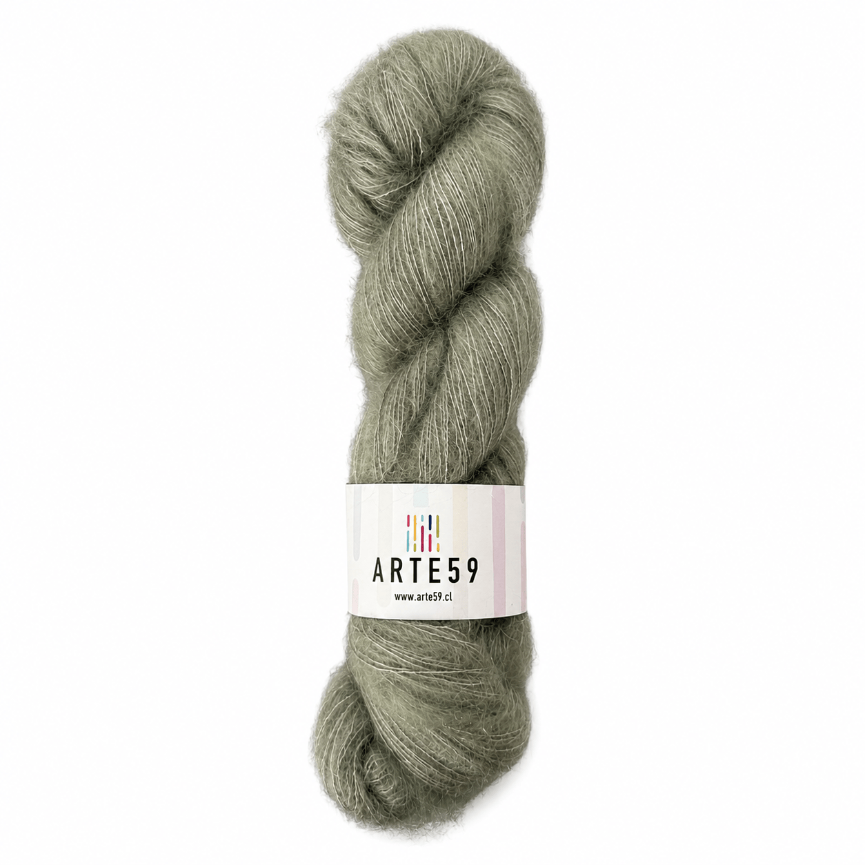 El Madejero Kid Mohair con seda Kid mohair verde musgo 8250