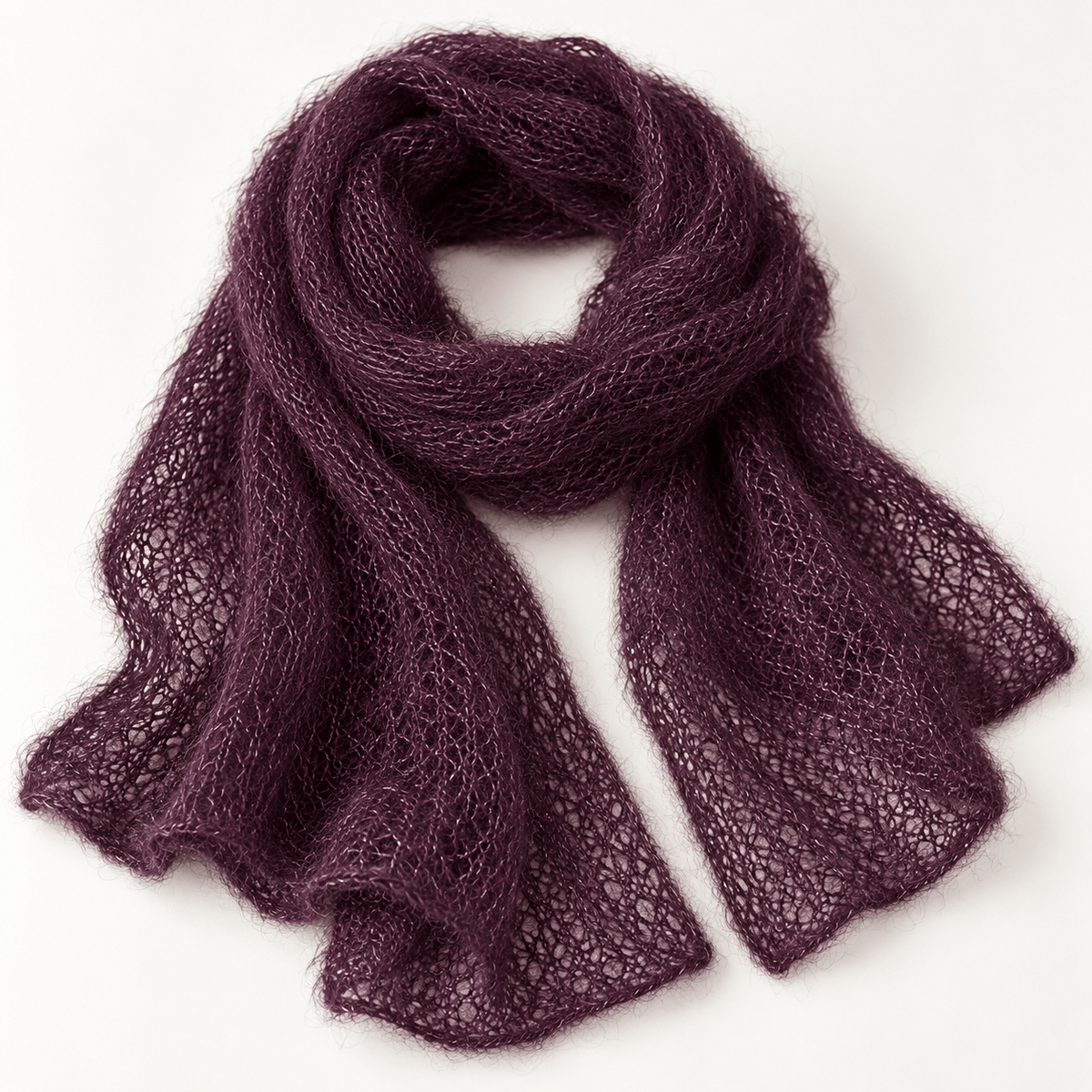El Madejero Kid Mohair con seda Kid mohair Violeta Profundo 915