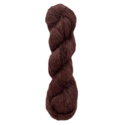 El Madejero Kid Mohair Kid mohair con brillo café moka 778