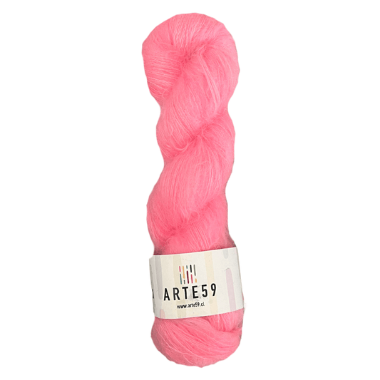 El Madejero Kid Mohair Kid mohair rosado chicle 618-1