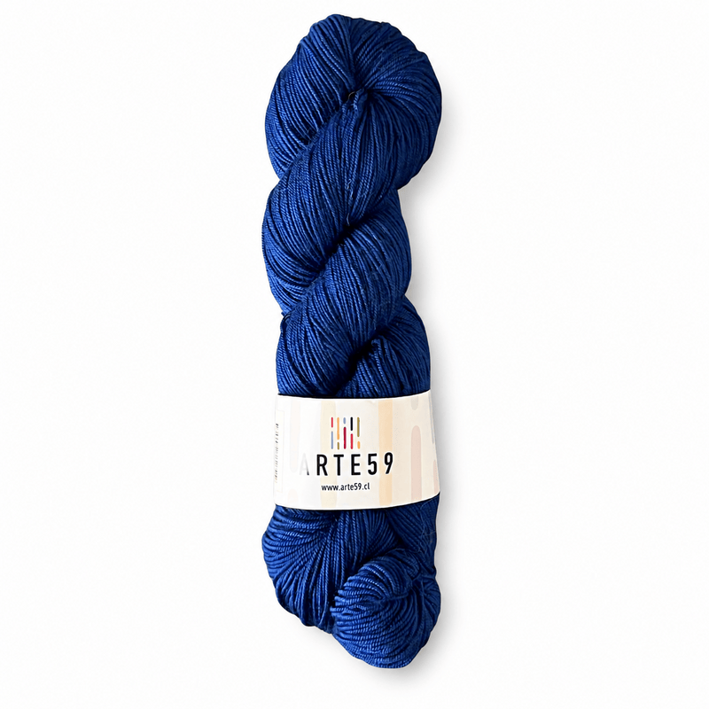 El Madejero Merino Fingering 19.5 Azul 185 (merino fingering)