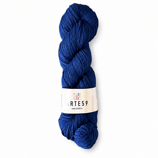 El Madejero Merino Fingering 19.5 Azul 185 (merino fingering)