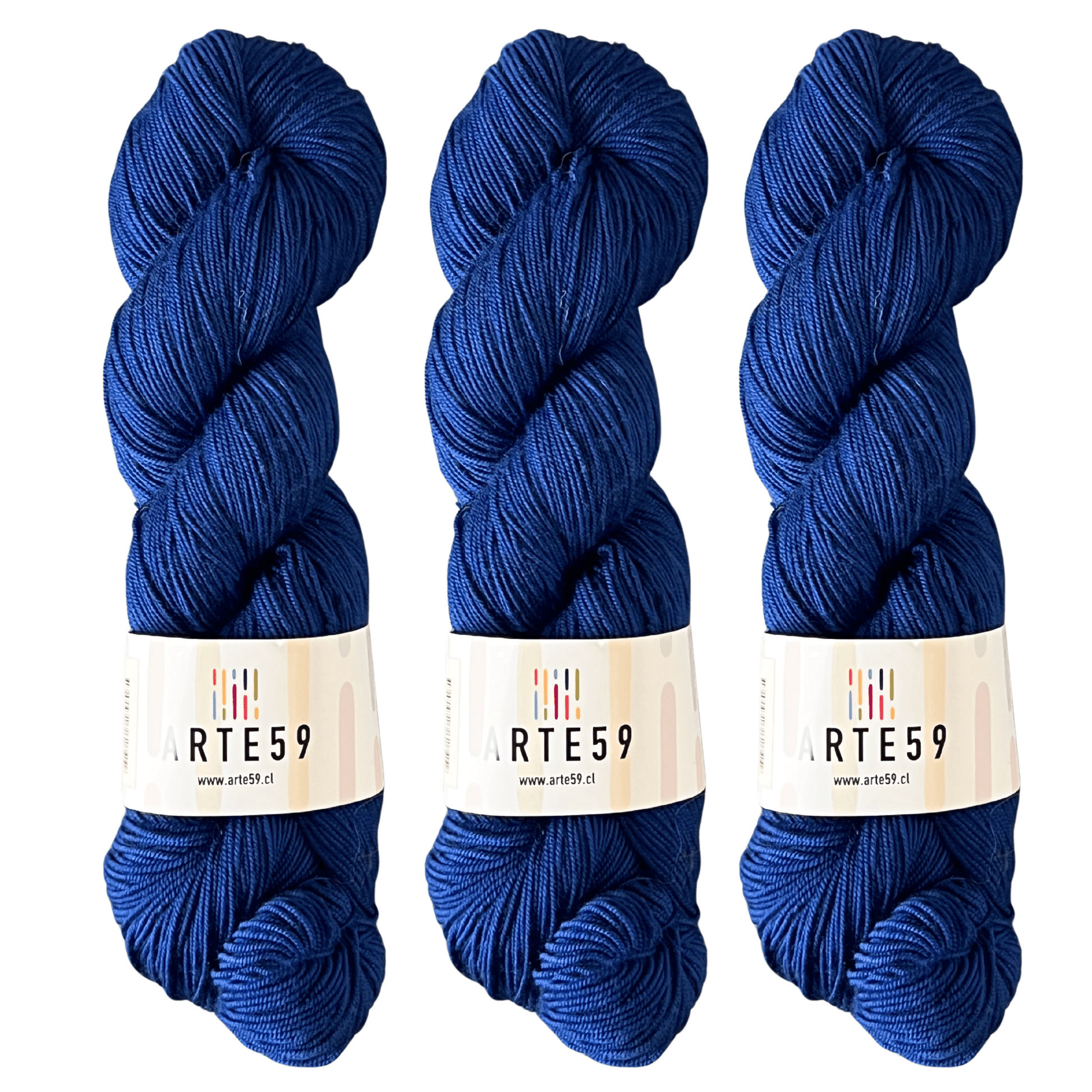 El Madejero Merino Fingering 19.5 Azul 185 (merino fingering)