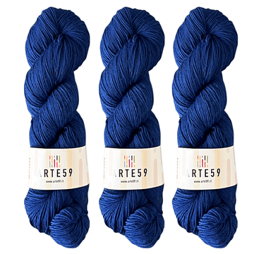 El Madejero Merino Fingering 19.5 Azul 185 (merino fingering)