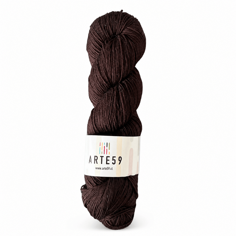 El Madejero Merino Fingering 19.5 Café moka 778 (merino fingering)