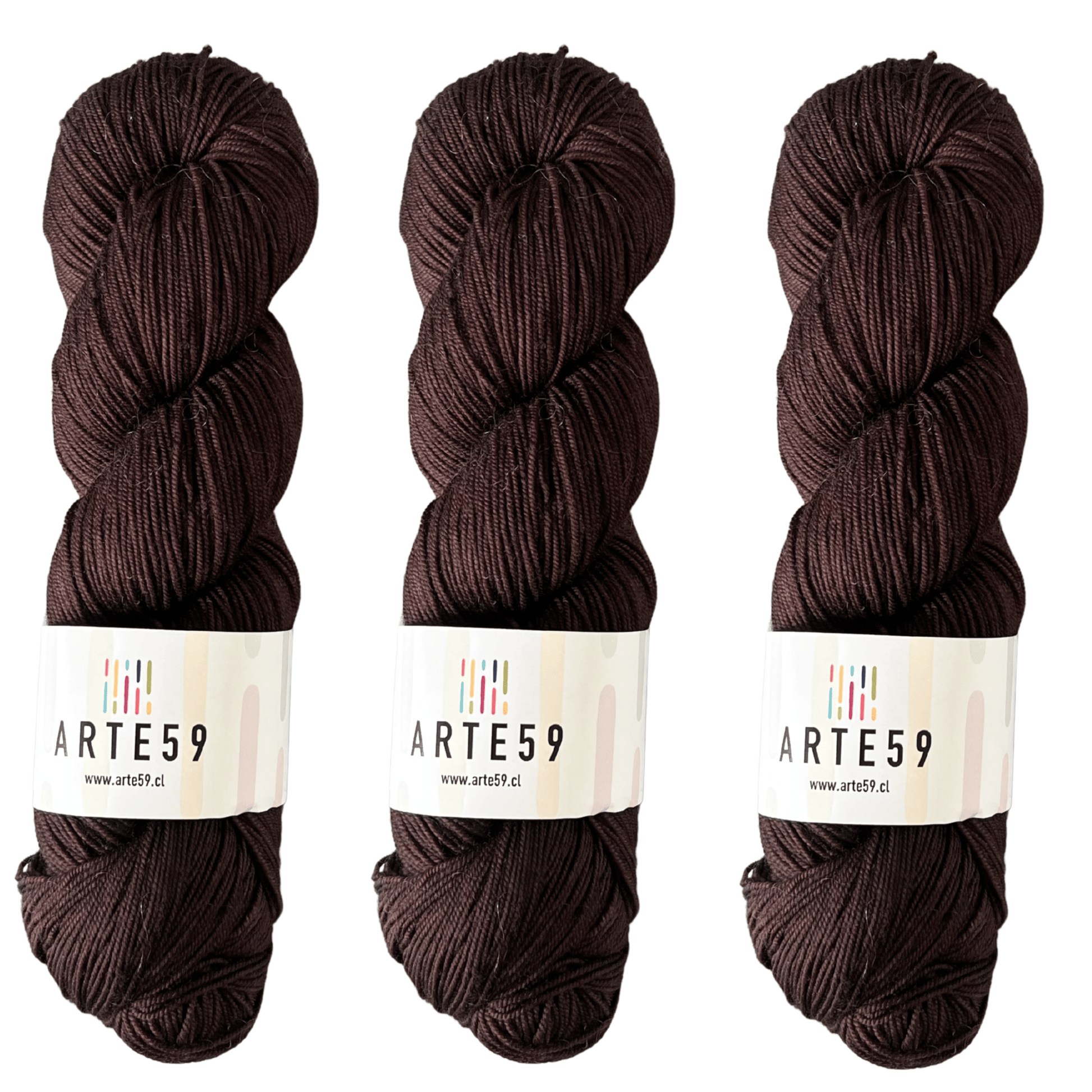 El Madejero Merino Fingering 19.5 Café moka 778 (merino fingering)
