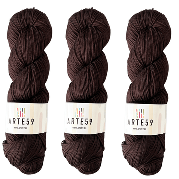 El Madejero Merino Fingering 19.5 Café moka 778 (merino fingering)