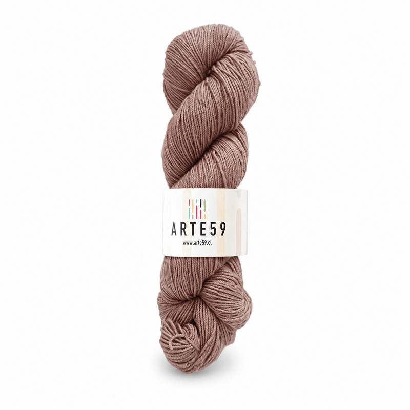 El Madejero Merino Fingering 19.5 Café moka claro 776 (merino fingering)