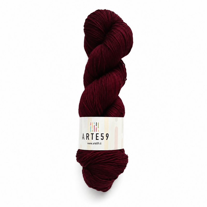 El Madejero Merino Fingering 19.5 Morado berenjena 779 (merino fingering)
