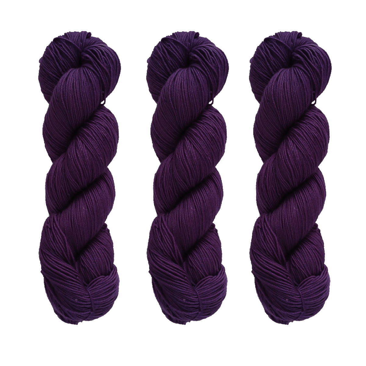 El Madejero Merino Fingering 19.5 Morado intenso 309 (merino fingering)