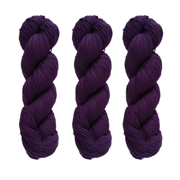 El Madejero Merino Fingering 19.5 Morado intenso 309 (merino fingering)