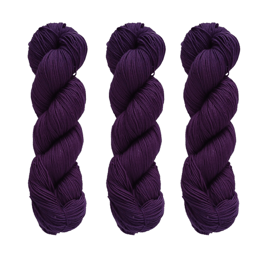 El Madejero Merino Fingering 19.5 Morado intenso 309 (merino fingering)
