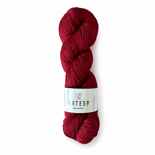 El Madejero Merino Fingering 19.5 Rojo 790 (merino fingering)
