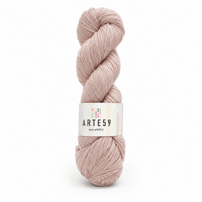 El Madejero Merino Fingering 19.5 Rosado claro 761 (merino fingering)
