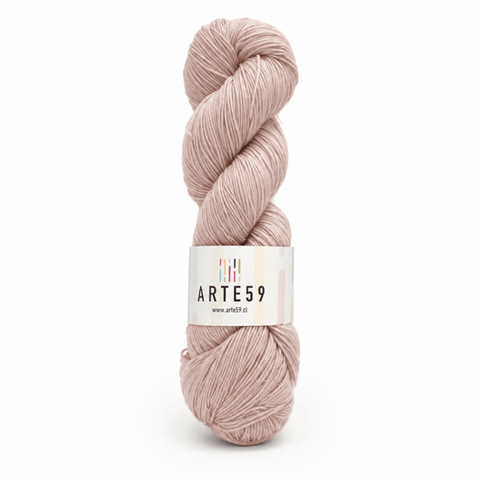 El Madejero Merino Fingering 19.5 Rosado claro 761 (merino fingering)