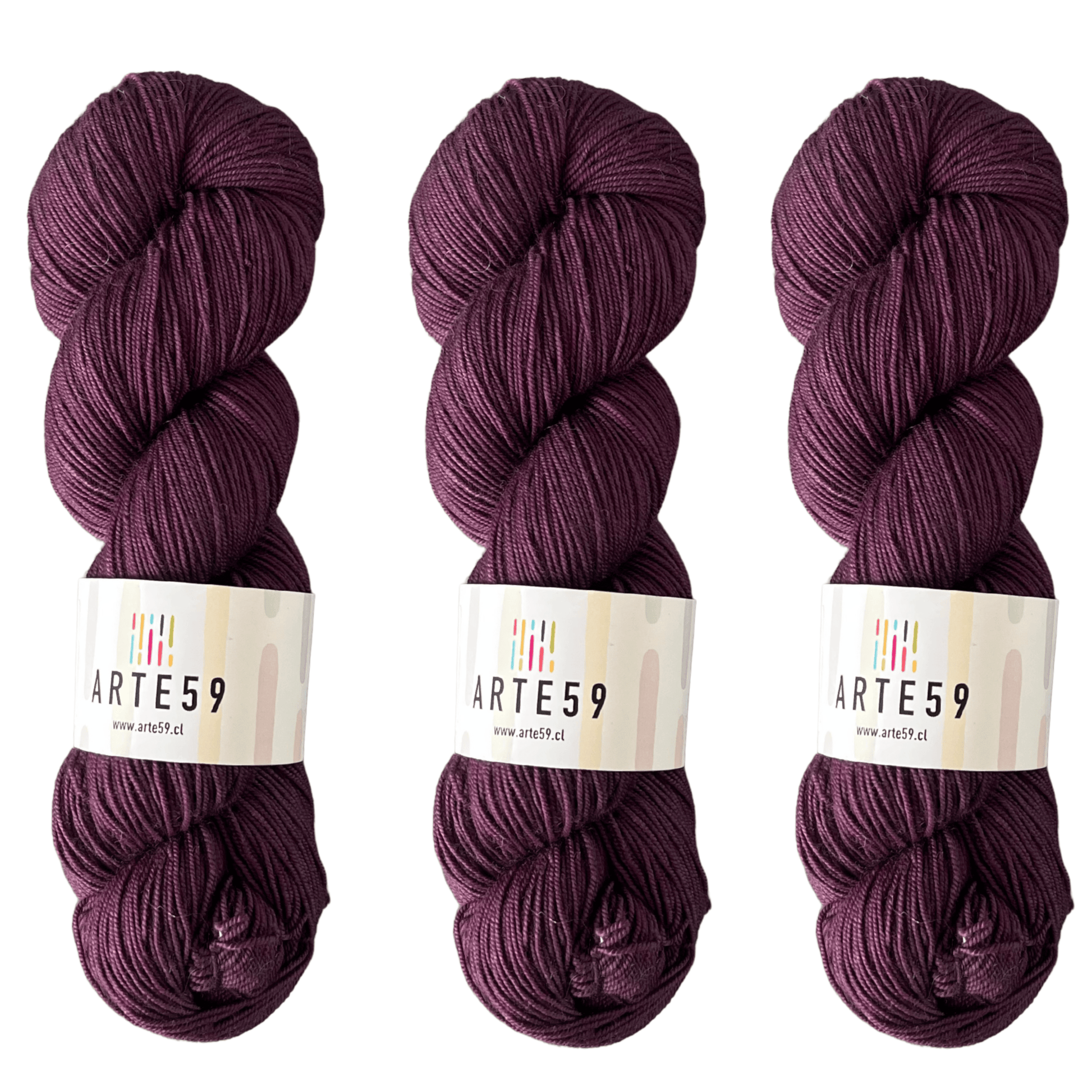 El Madejero Merino Fingering 19.5 Uva 242 (merino fingering)