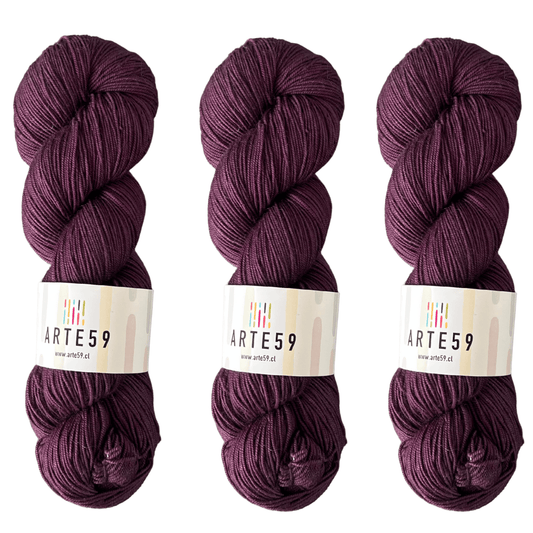 El Madejero Merino Fingering 19.5 Uva 242 (merino fingering)