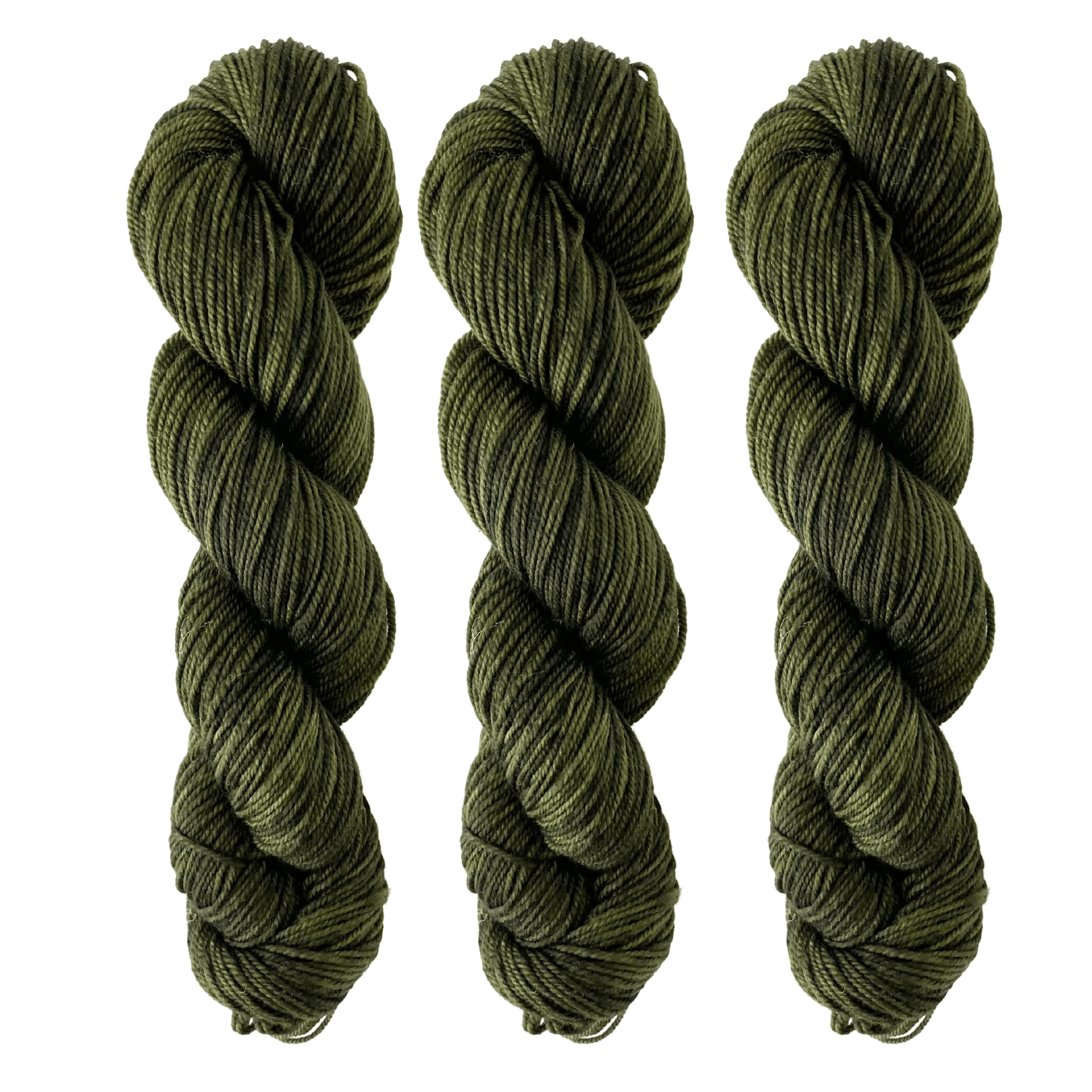 El Madejero Merino Fingering 19.5 Verde oscuro 406 (merino fingering)