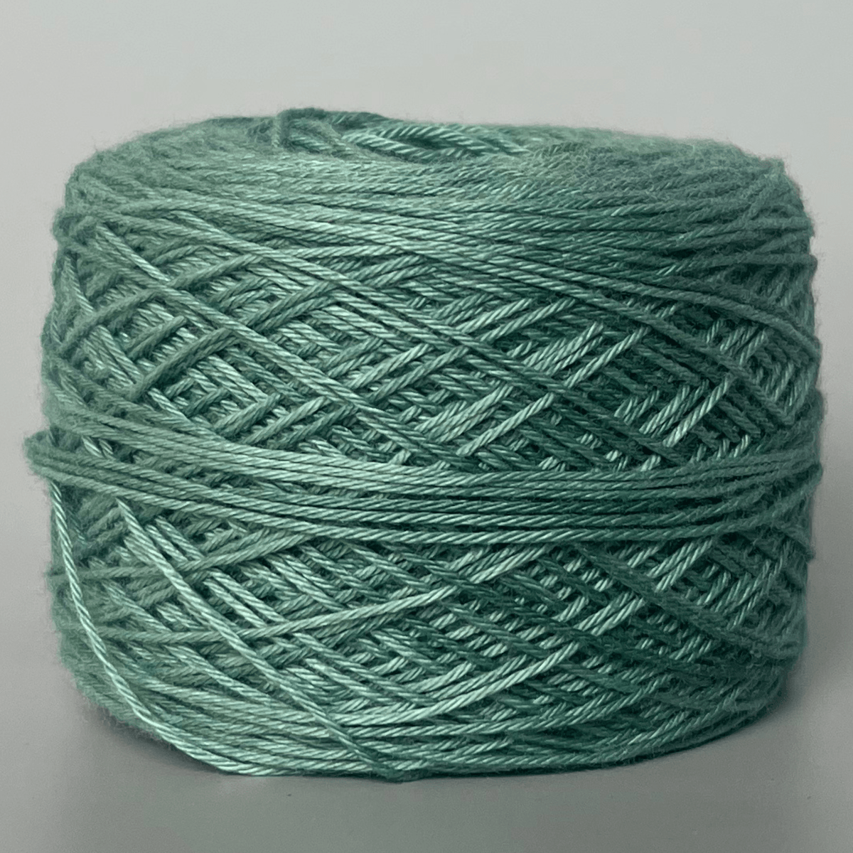 Algodón pima bambú fingering verde menta claro 563