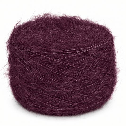 Incatops Baby alpaca brushed Baby alpaca brushed burdeo 6087