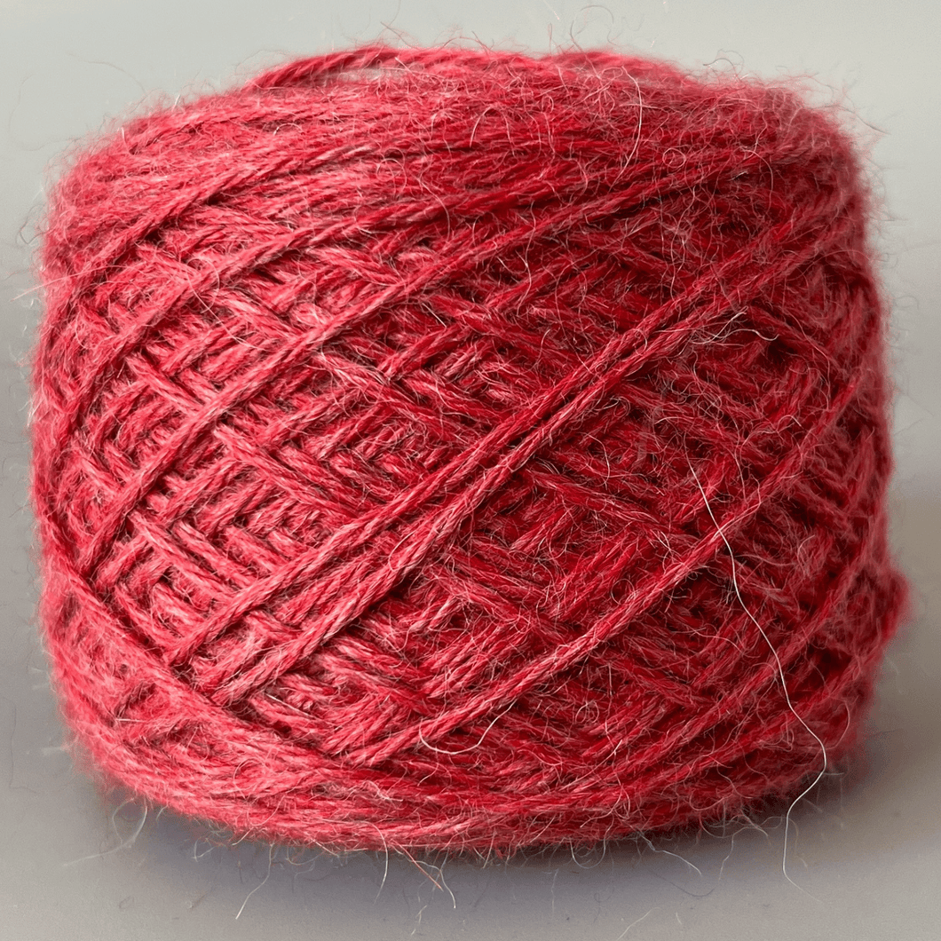 Incatops Baby alpaca gruesa Baby alpaca DK sandía oscuro melange BAGCQ99