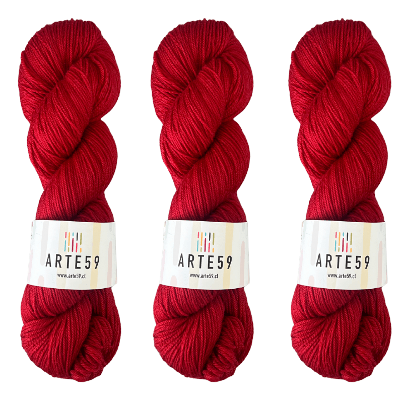 Incatops Merino light sport Rojo intenso 820 merino light sport