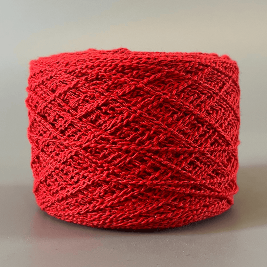 Lanabel algodon italiano Algodón jaspeado rojos AITAL30x