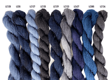 Cargar imagen en el visor de la galería, Lanabel Crewel Azul, negro y gris Crewel
