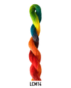 Lanabel Crewel LCM14 Matizados arcoiris Crewel