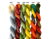 Cargar imagen en el visor de la galería, Lanabel Crewel Matizados arcoiris Crewel
