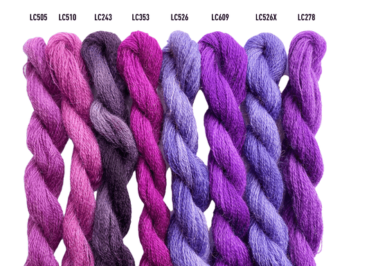 Lanabel Crewel Morado Mix Crewel