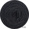 Lanabel Lana natural C135 (negro) lana natural delgada Caribe Lana natural