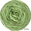 Lanabel Lana natural C534 lana natural delgada Verdes Lana natural