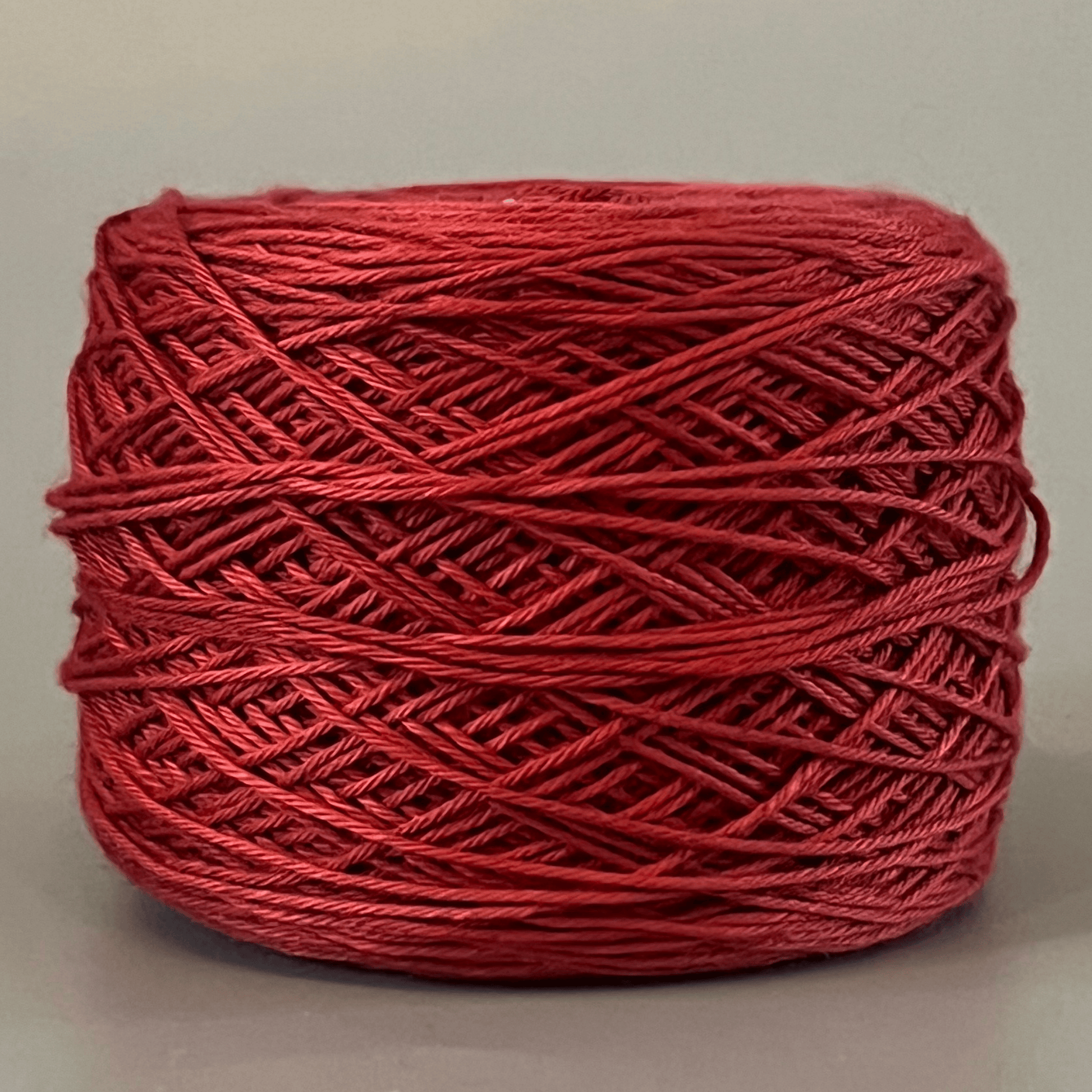 lanas rosario Algodón con bambú Algodón pima bambú fingering rojo terracota 29