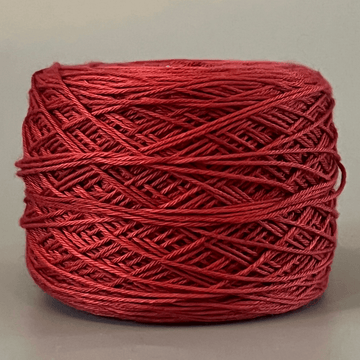 lanas rosario Algodón con bambú Algodón pima bambú fingering rojo terracota 29