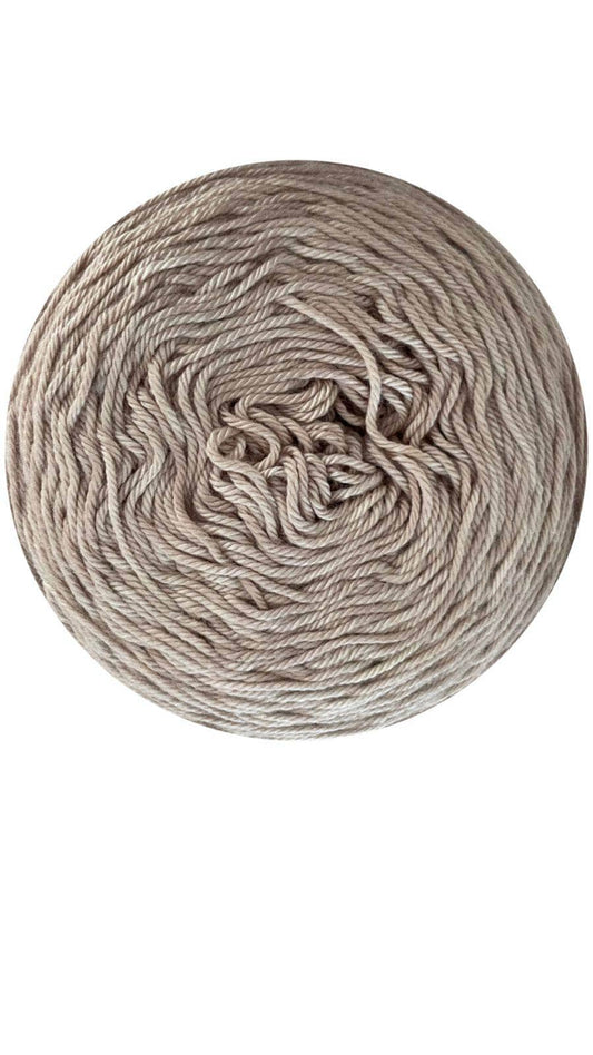 lanas rosario Bambú Algodón con bambú fingering beige CPFBM-2