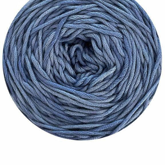 lanas rosario Bambú Azul jeans (algodón Pima con bambú DK)