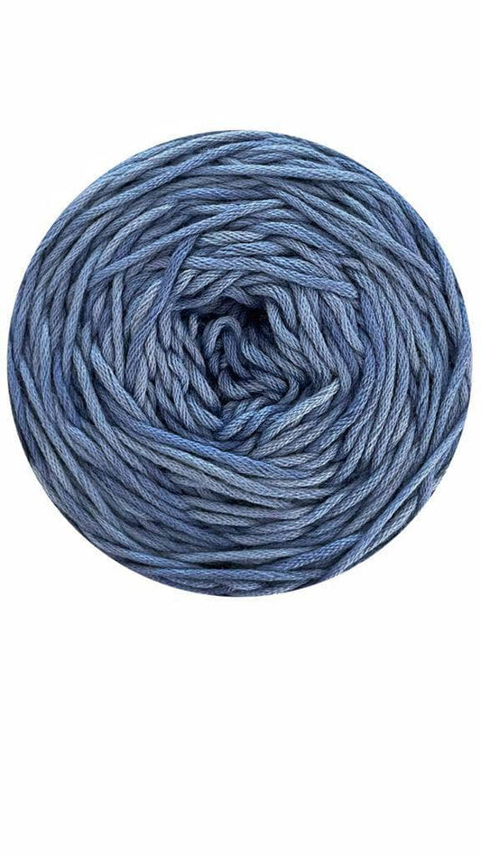 lanas rosario Bambú Azul jeans (algodón Pima con bambú DK)