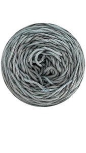 lanas rosario Bambú Gris acero (algodón Pima con bambú DK)