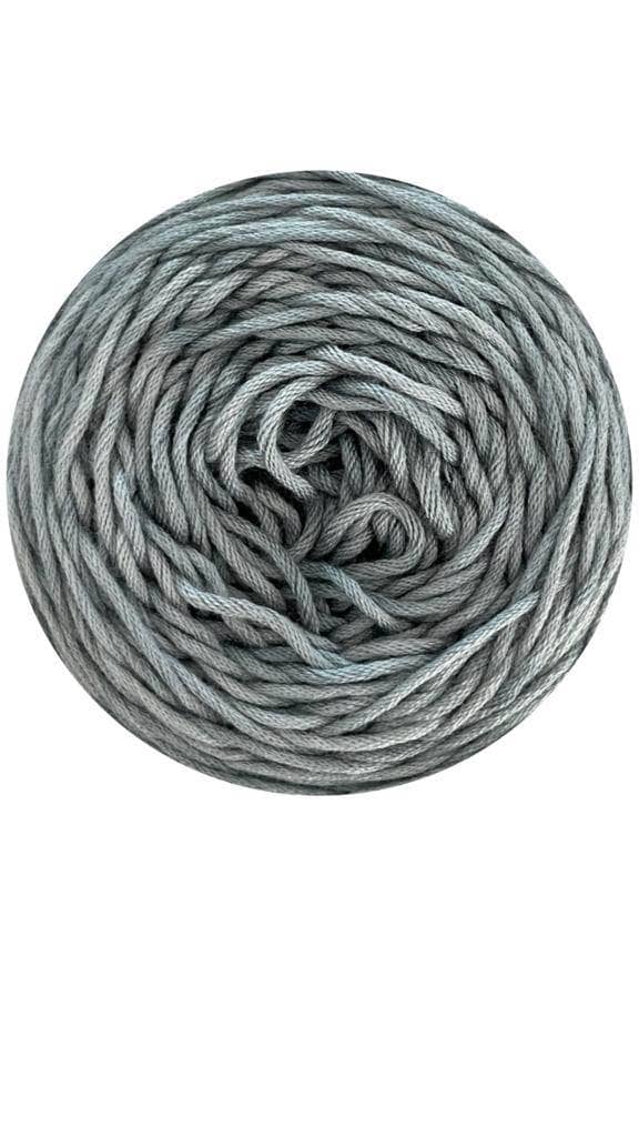 lanas rosario Bambú Gris acero (algodón Pima con bambú DK)